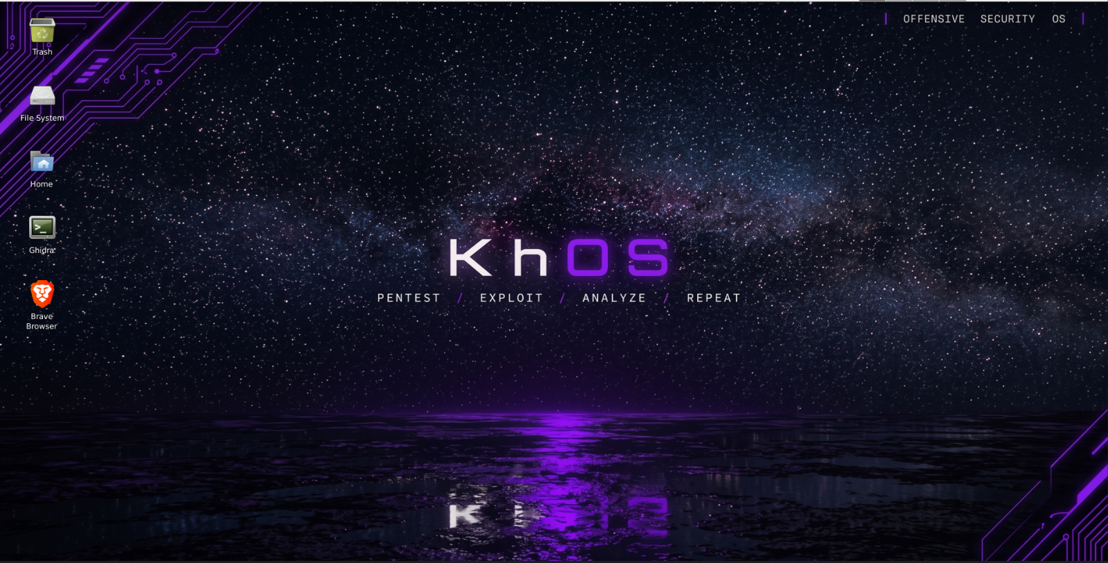 KhOS desktop wallpaper